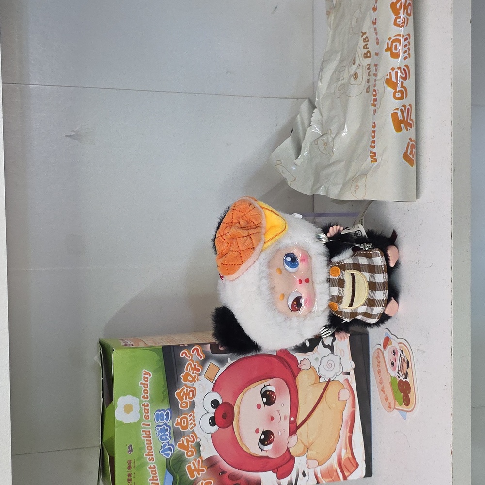 Baby Three Plush Doll What Should I Eat Today - Picture 4 of 4
